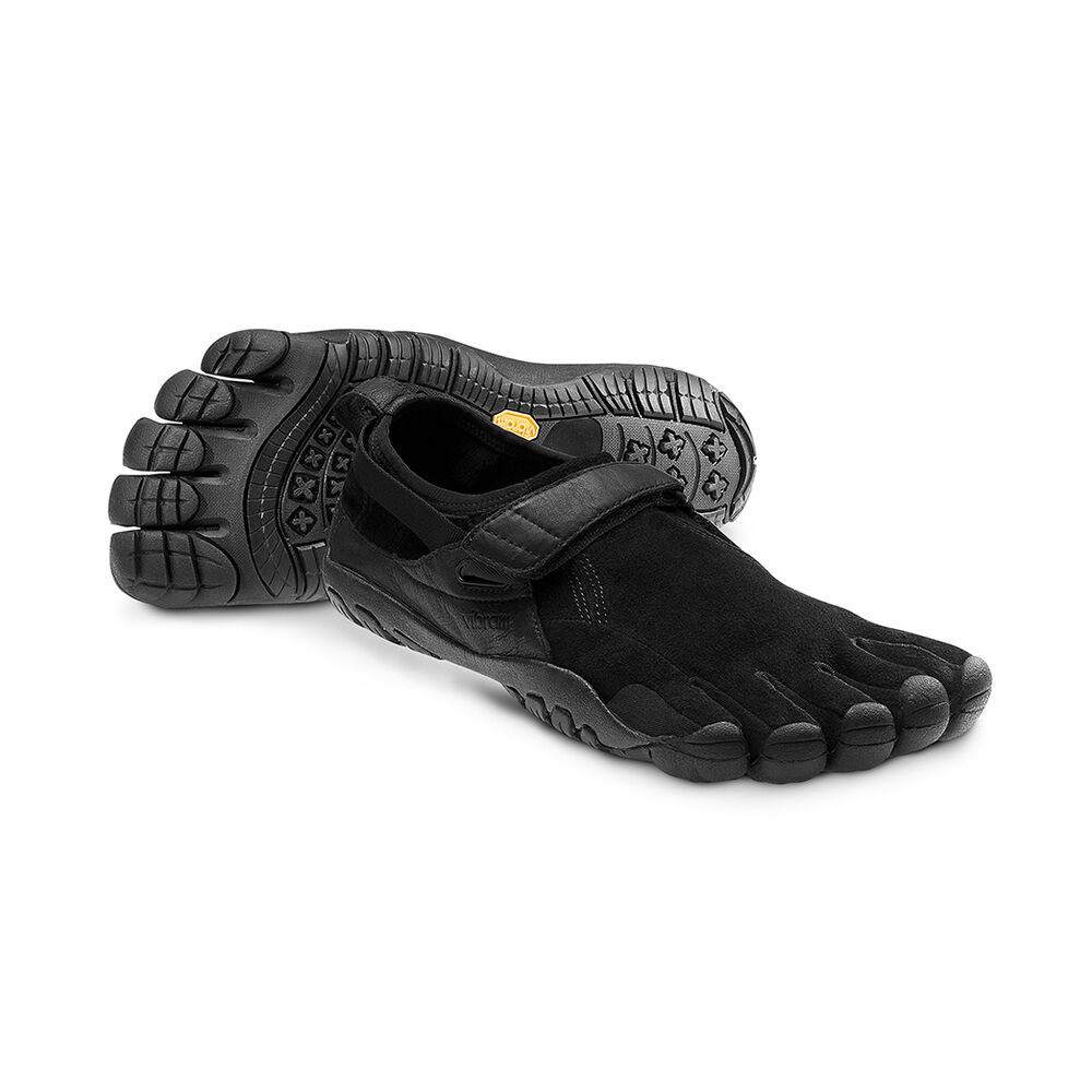 Vibram Fivefingers KSO Trek Bayan 5 Parmak Ayakkabı Siyah,WV2869017